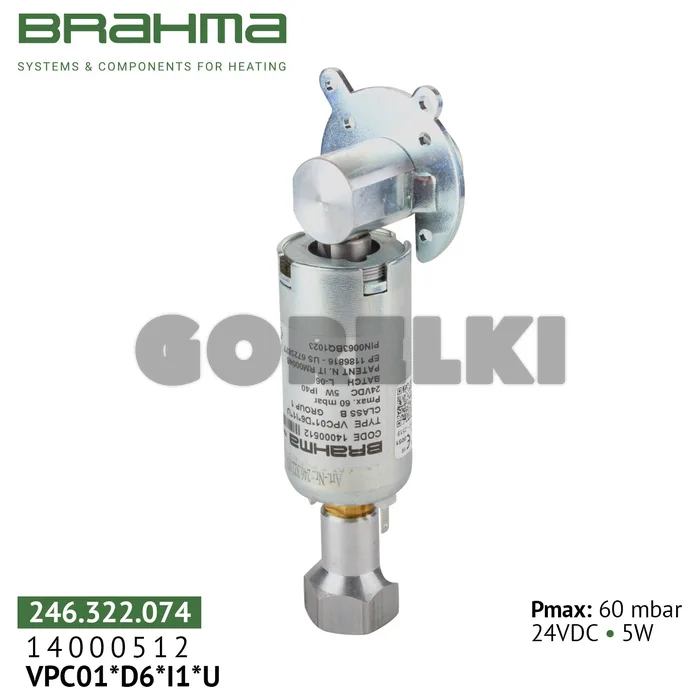 Клапан Brahma VPC01*D6*I1*U 14000512