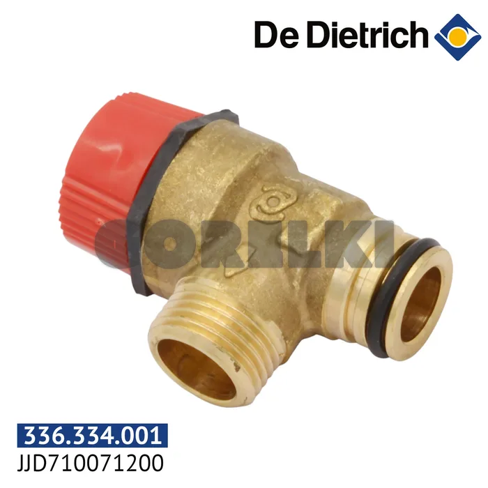 Клапан предохранительный 3 bar mi De Dietrich 711477600 для газового котла