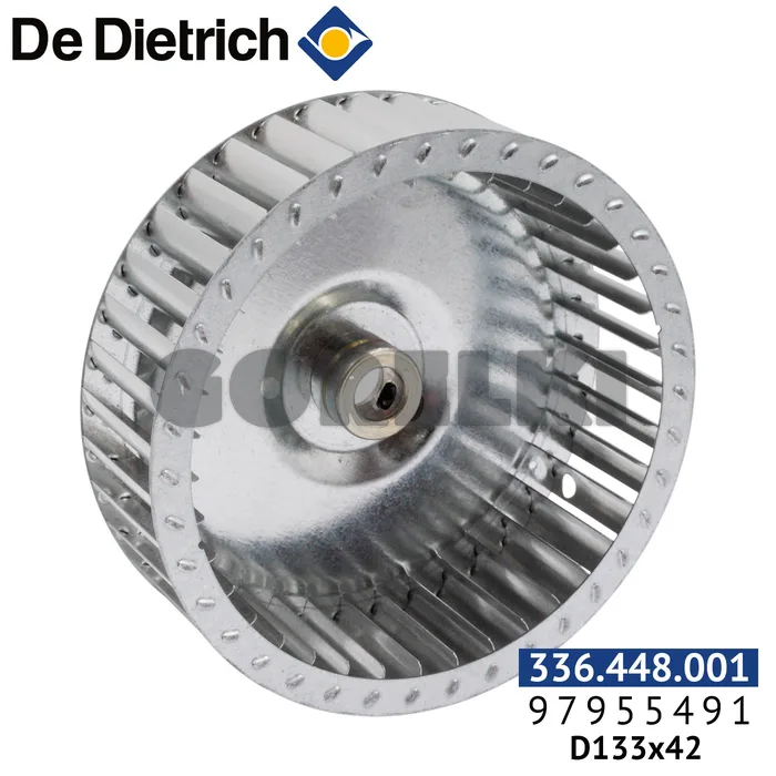Крыльчатка De Dietrich D133x42 300027692 для газового котла