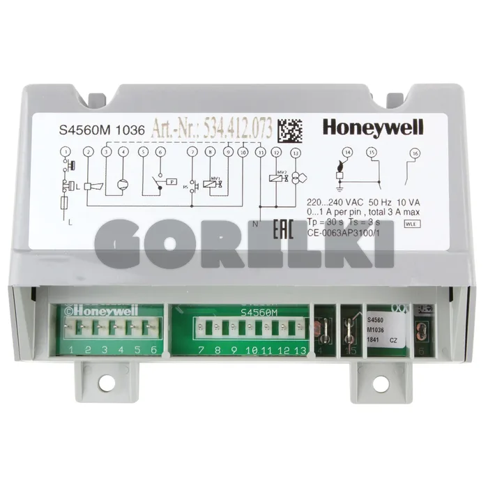 Менеджер горения Honeywell S4560M1036U для газового котла