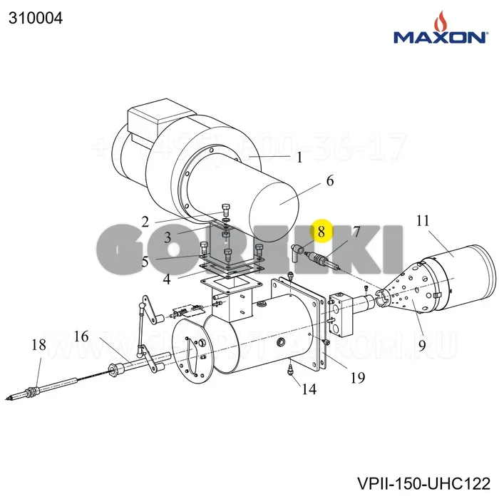 Наконечник Maxon