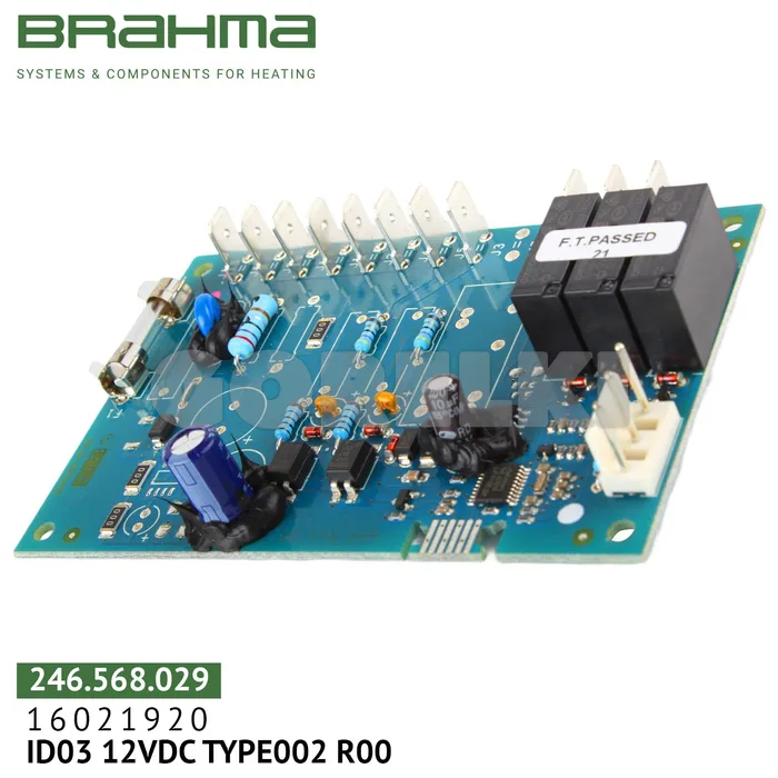 Плата Brahma ID03 12VDC TYPE002 R00 16021920