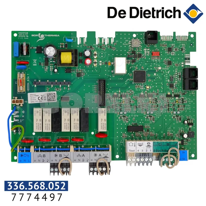 Плата управления SCB-10 De Dietrich 7774497 для газового котла