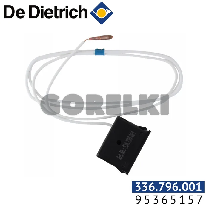 Плоский термометр для De Dietrich 95365157 для газового котла