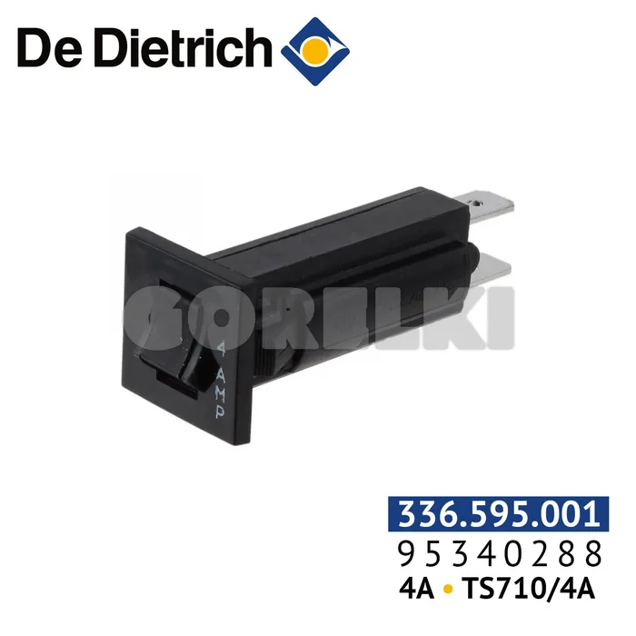 Предохранитель De Dietrich 4A TS710/4A 95340288 для газового котла