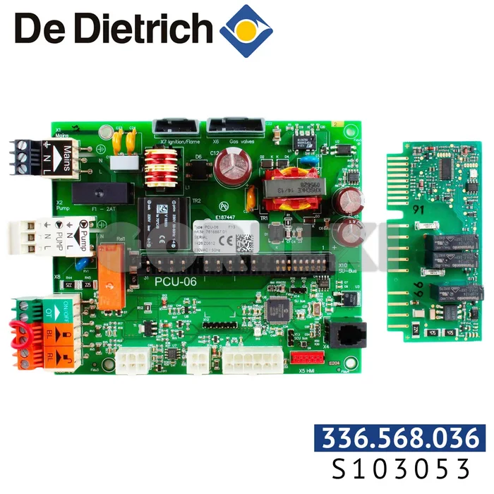 Программный блок De Dietrich PCU-06 S103053 для газового котла