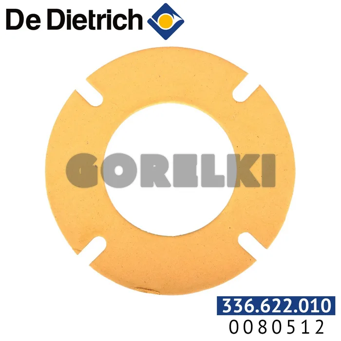 Прокладка De Dietrich D.170/90.3 X 5 97956128 для газового котла