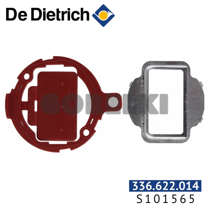Прокладка De Dietrich c клапаном 83 мм, 45-115 кВт S101565 для газового котла