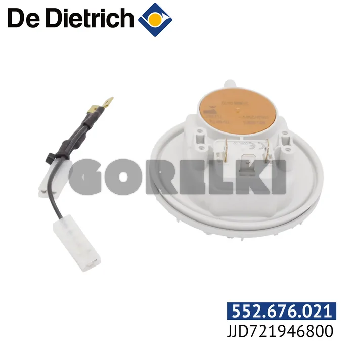 Реле давления дымовых газов 70-60PA De Dietrich JJD721946800 для газового котла