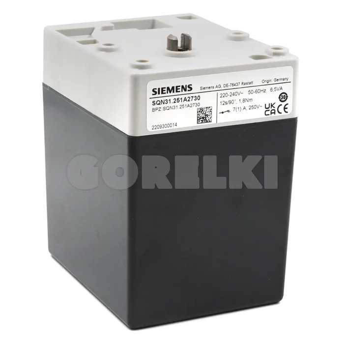 Сервопривод Siemens SQN31.251A2730
