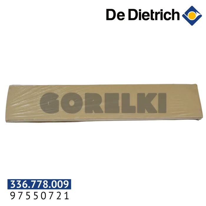 Теплоизоляция De Dietrich задняя часть (12 секционные котлы) 97550721 для газового котла