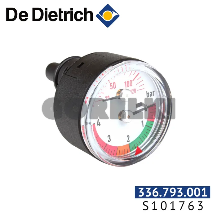 Термоманометр De Dietrich S101763 для газового котла
