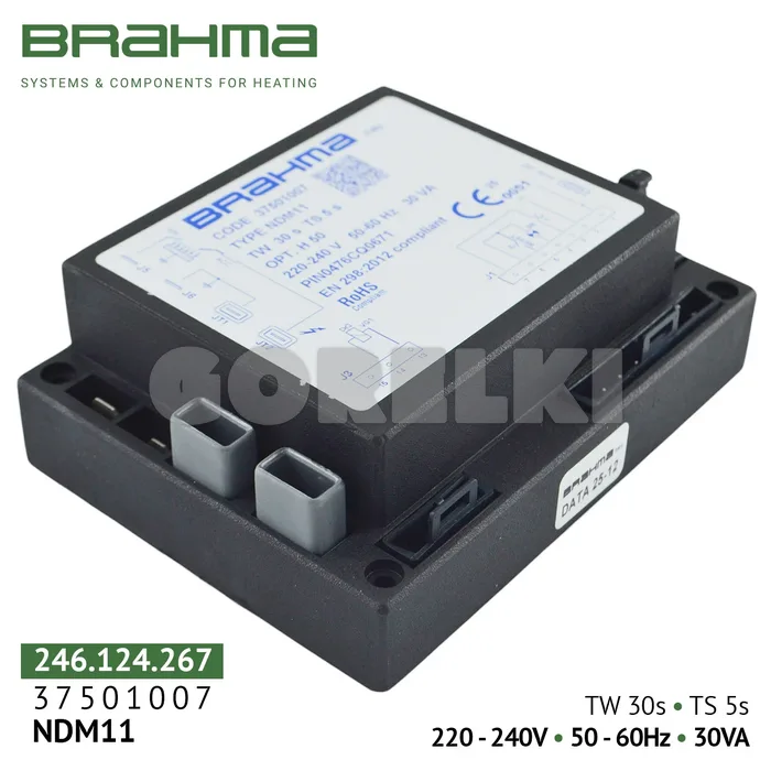Блок управления Brahma NDM11 37501007