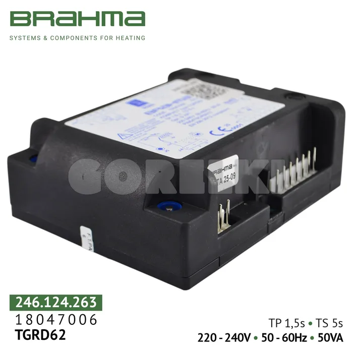 Блок управления Brahma TGRD62 18047006