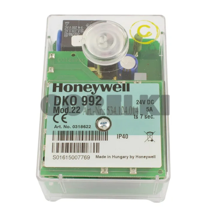 Блок управления DKO992 mod.22 (24V) Honeywell 0318622