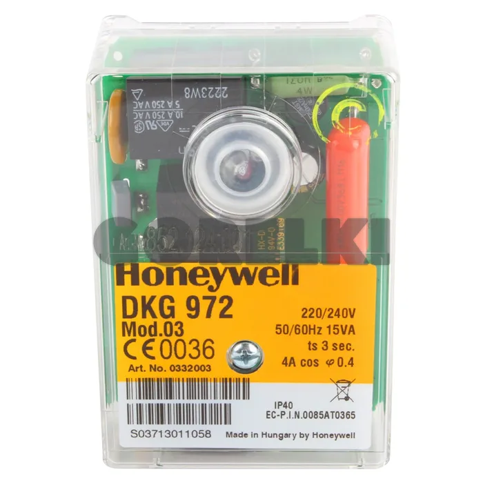 Блок управления Honeywell DKG 972 mod.03