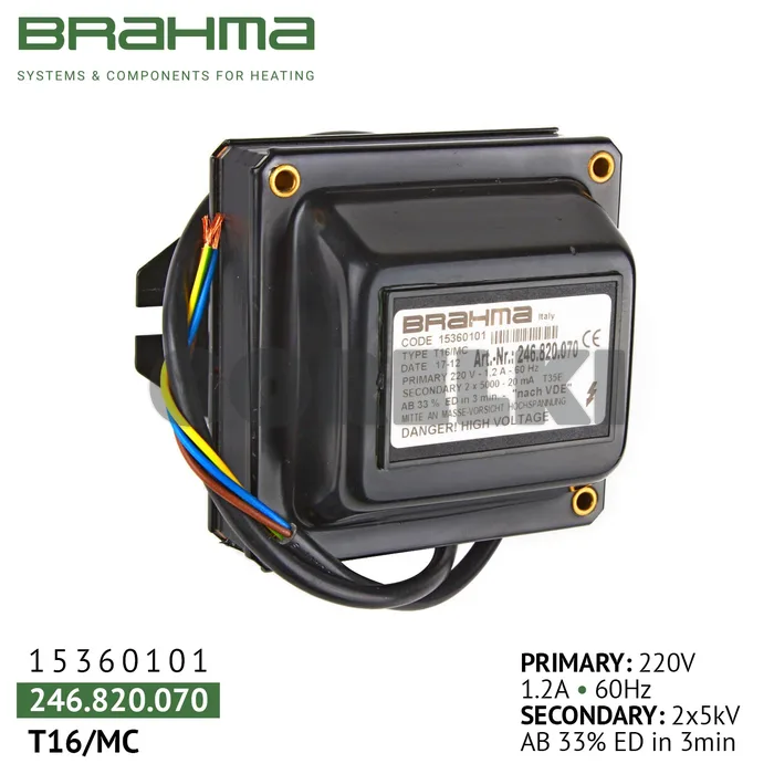 Трансформатор Brahma T16/MC 15360101