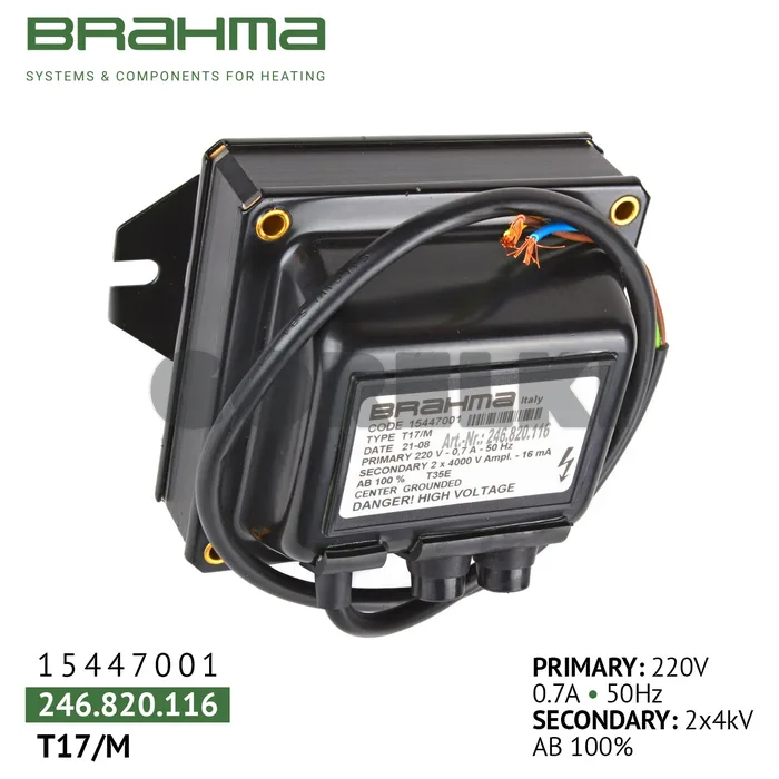 Трансформатор Brahma T17/M 15447001