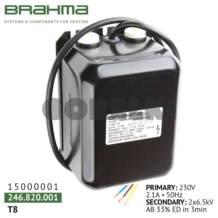 Трансформатор Brahma T8 15000001