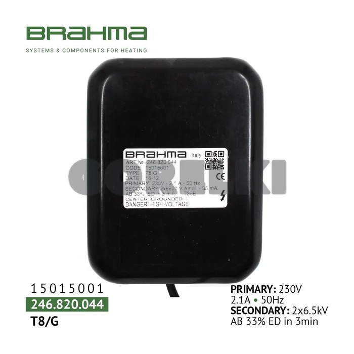 Трансформатор Brahma T8/G 15015001