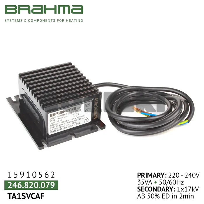 Трансформатор Brahma TA1SVCAF 15910562