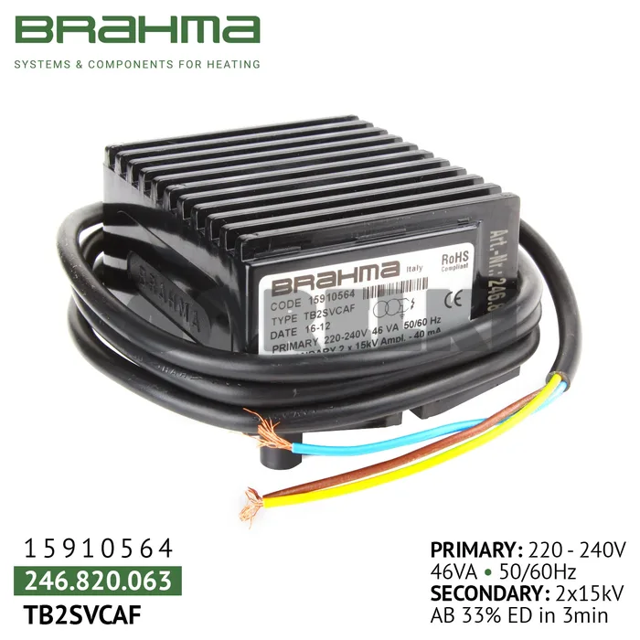 Трансформатор Brahma TB2SVCAF 15910564