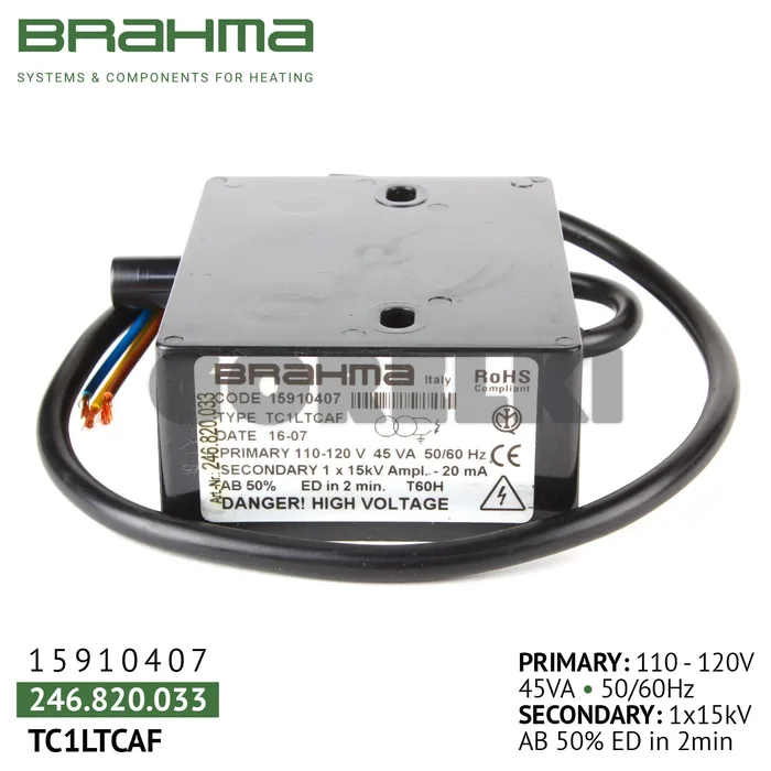 Трансформатор Brahma TC1LTCAF 15910407
