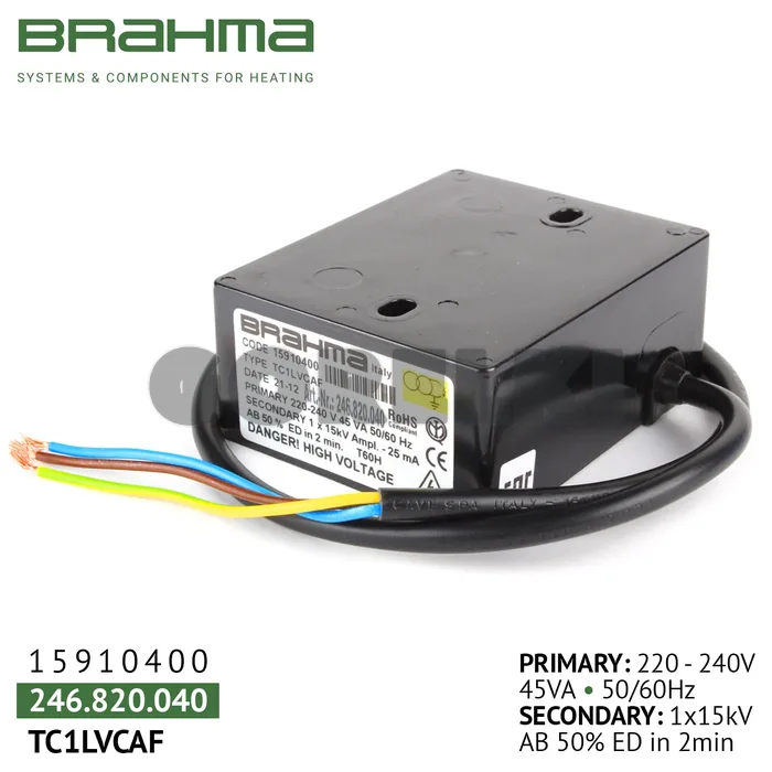 Трансформатор Brahma TC1LVCAF 15910400