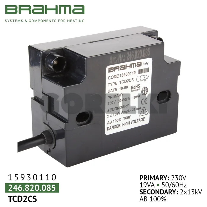 Трансформатор Brahma TCD2CS 15930110