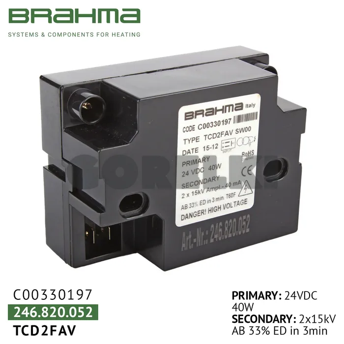 Трансформатор Brahma TCD2FAV C00330197