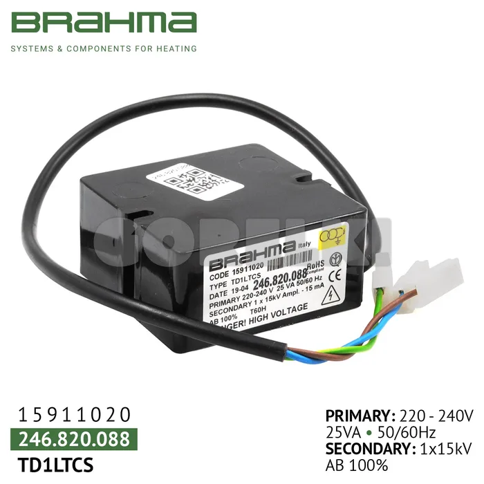 Трансформатор Brahma TD1LTCS 15911020
