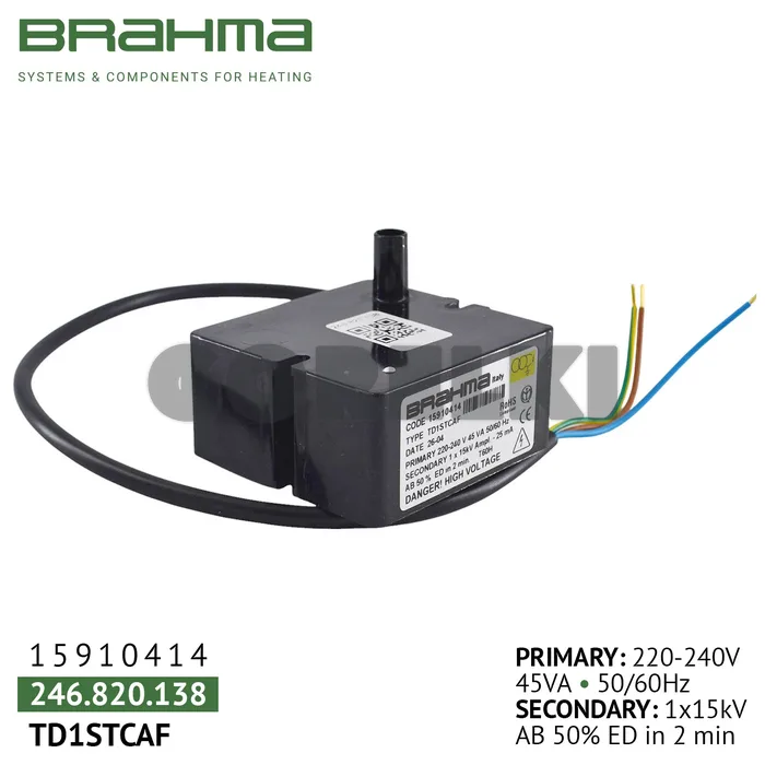 Трансформатор Brahma TD1STCAF 15910414