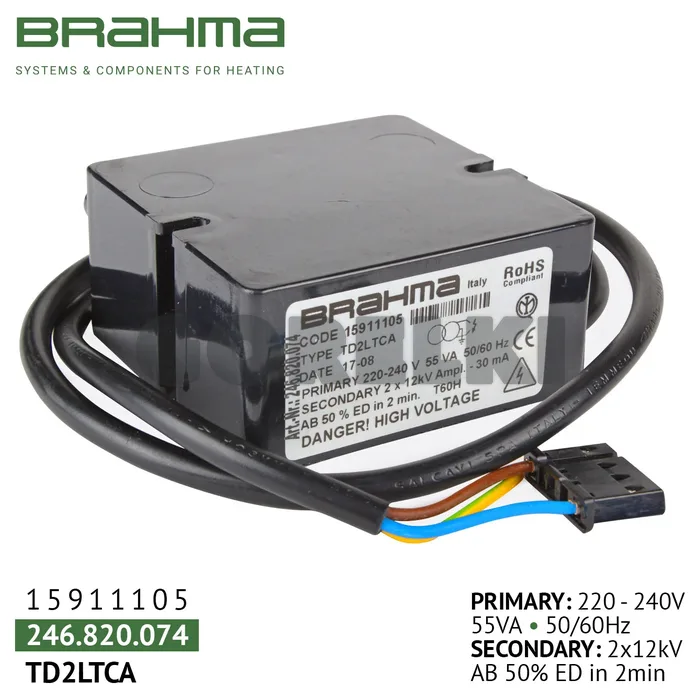 Трансформатор Brahma TD2LTCA 15911105