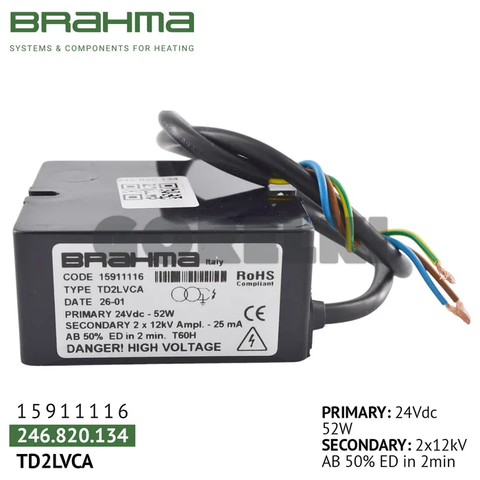 Трансформатор Brahma TD2LVCA 15911116