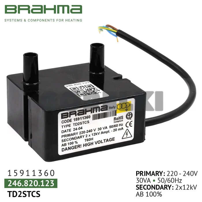 Трансформатор Brahma TD2STCS 15911360