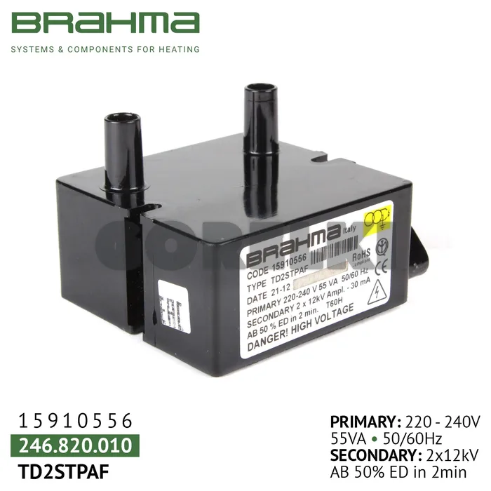Трансформатор Brahma TD2STPAF 15910556