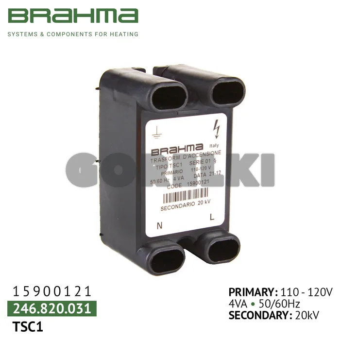 Трансформатор Brahma TSC1 15900121