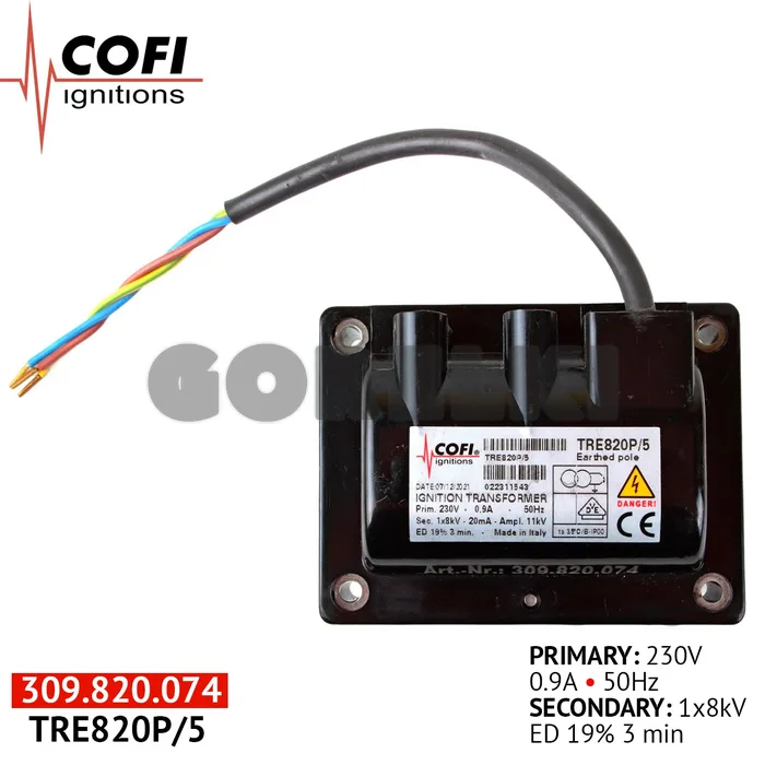 Трансформатор Cofi TRE820P/5