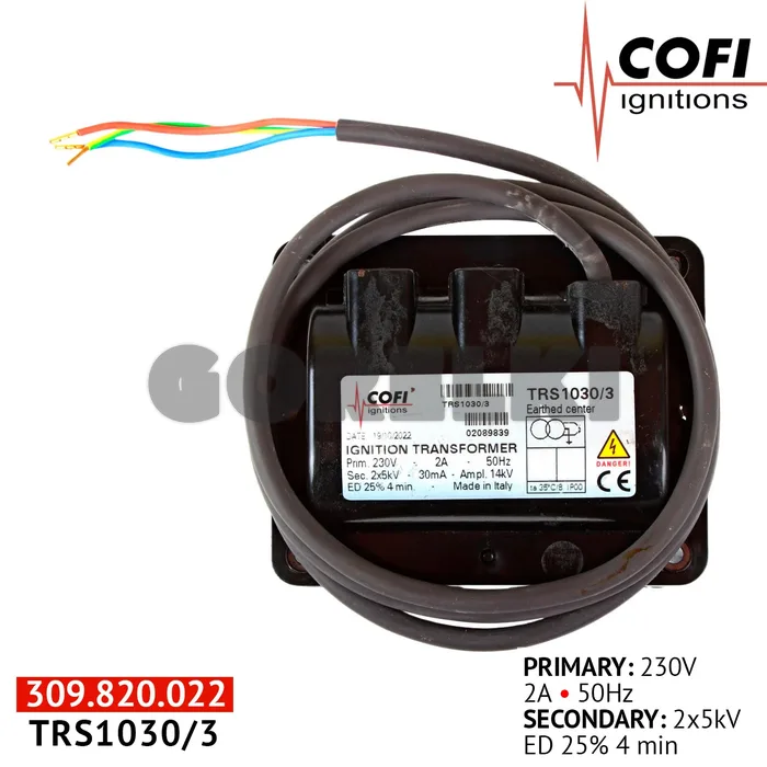Трансформатор Cofi TRS1030/3