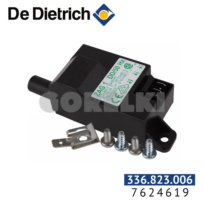 Трансформатор розжига De Dietrich 7624619 для газового котла