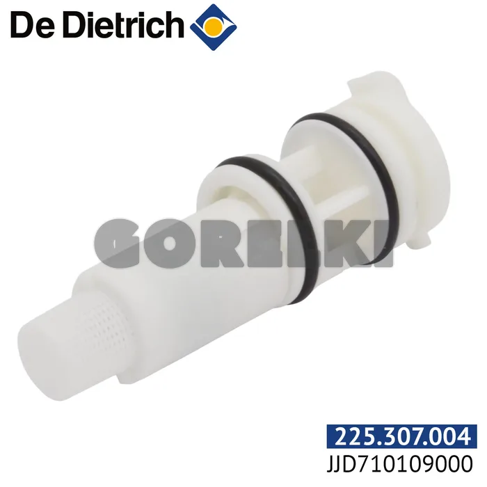 Узел фильтра ГВС + турбина + ограничитель De Dietrich 711576700 для газового котла