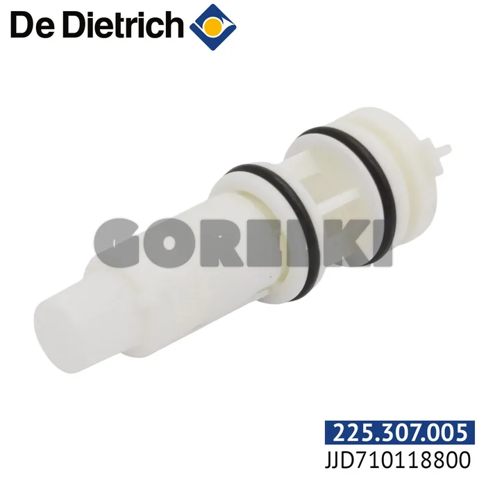 Узел фильтра ГВС+турбины+ограничителя De Dietrich 711576800 для газового котла