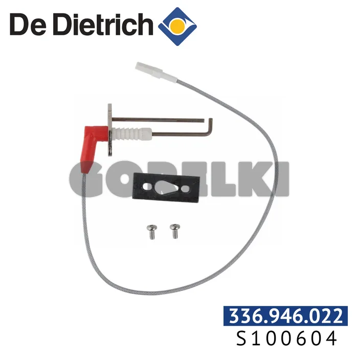 Запальный электрод De Dietrich S100604 для газового котла