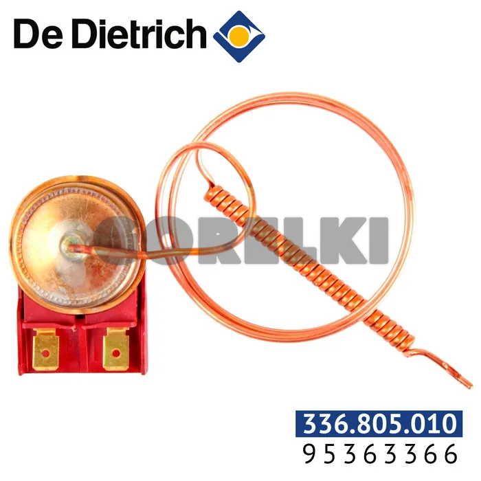 Защитный термостат De Dietrich 105° 95363366 для газового котла