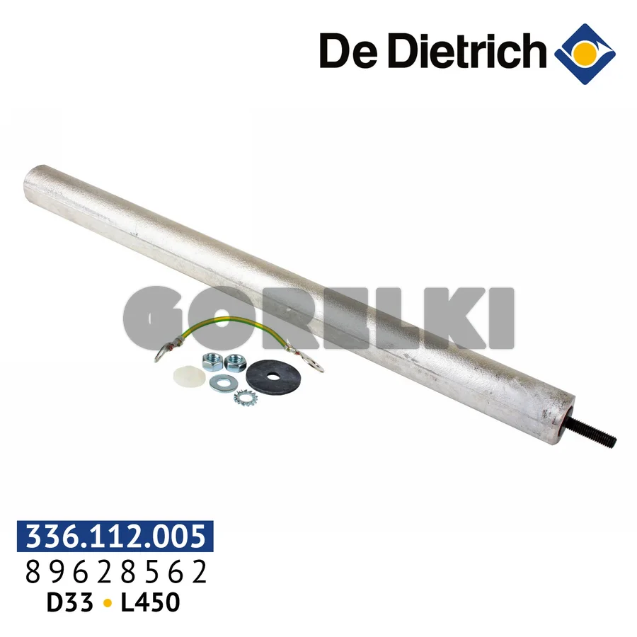 Анод De Dietrich D33 L450 в сборе 89628562 для газового котла