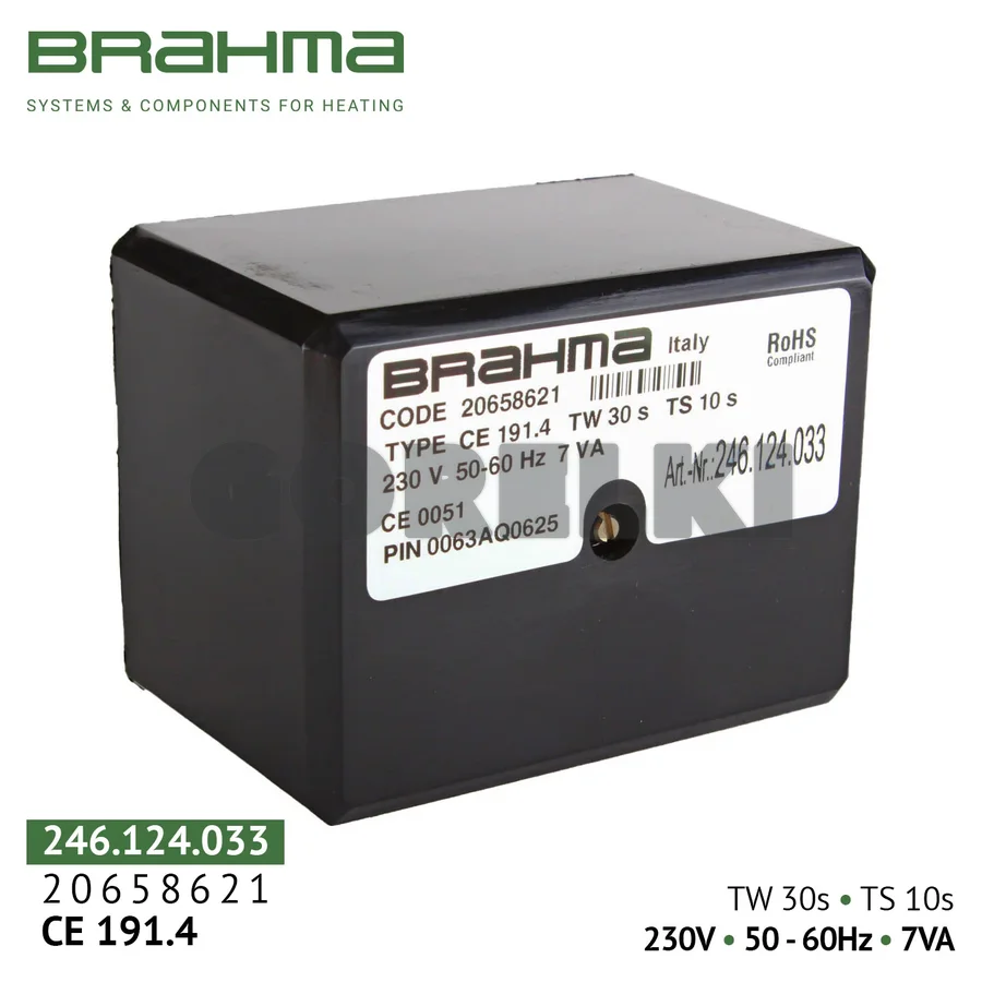 Блок управления Brahma CE 191.4 20658621