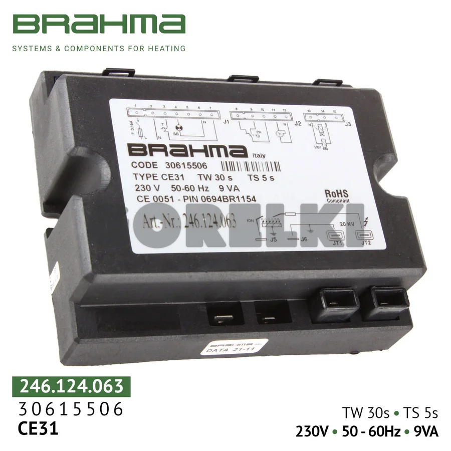 Блок управления Brahma CE31 30615506
