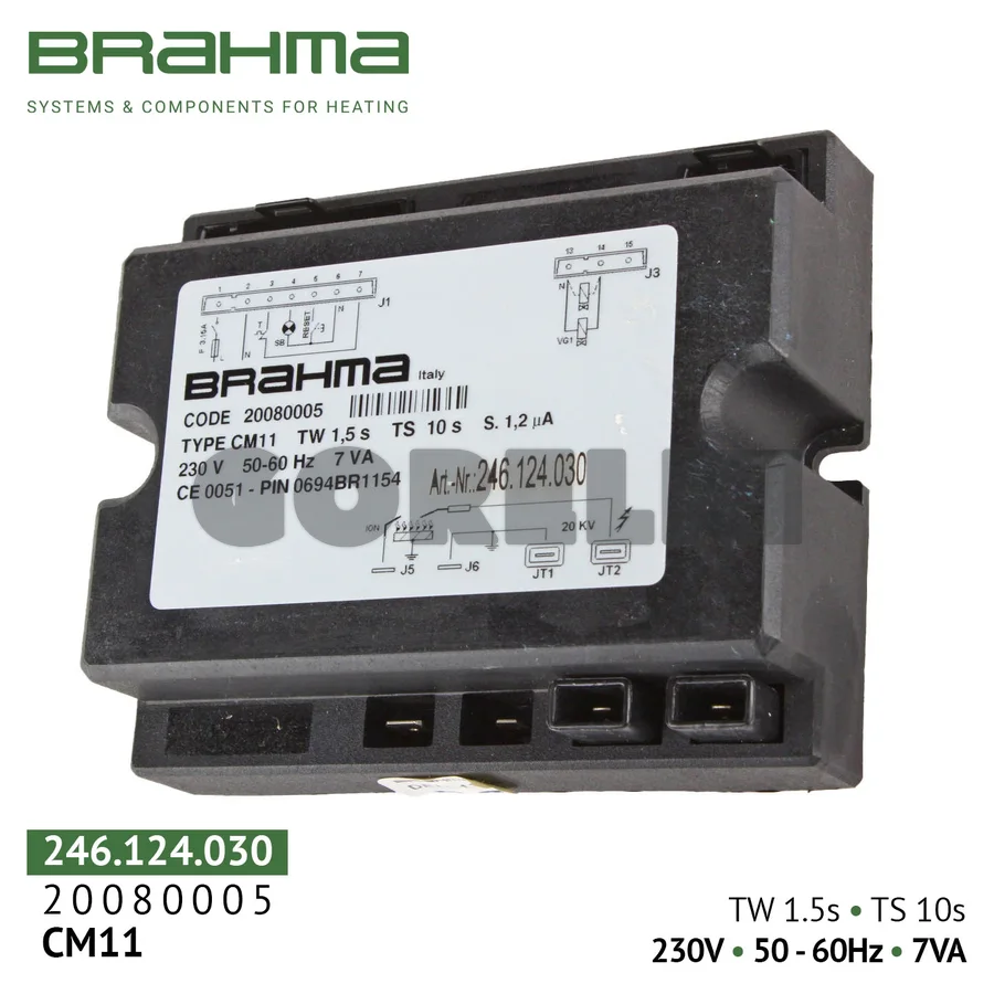 Блок управления Brahma CM11 20080005