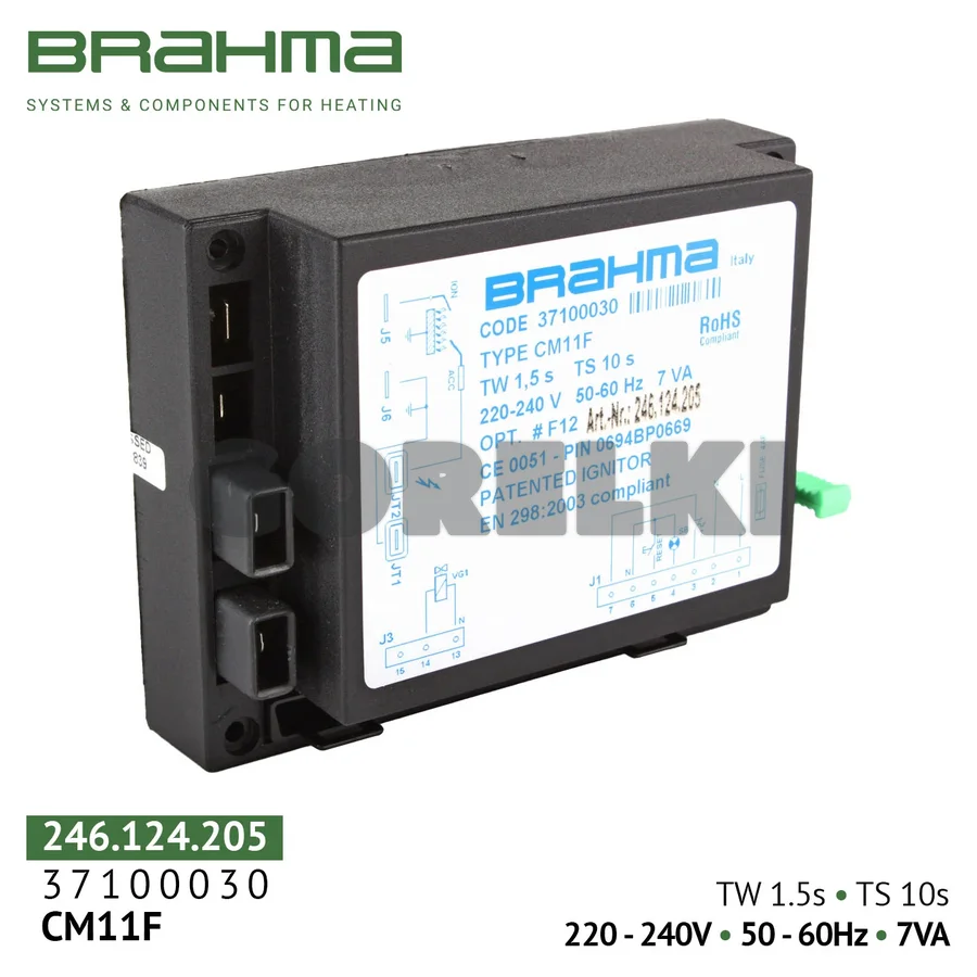 Блок управления Brahma CM11F 37100030