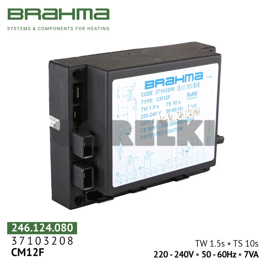 Блок управления Brahma CM12F 37103208